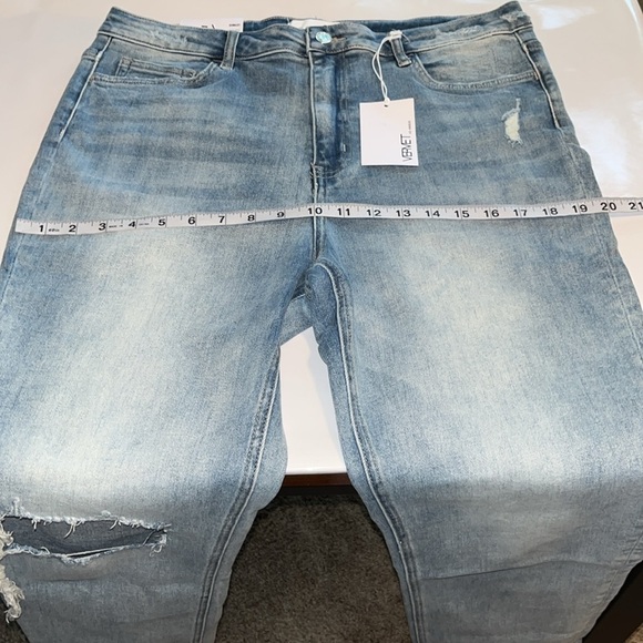 Vervet By Flying Monkey Shirley Super High Rise NWT Size 32 - Picture 5 of 16